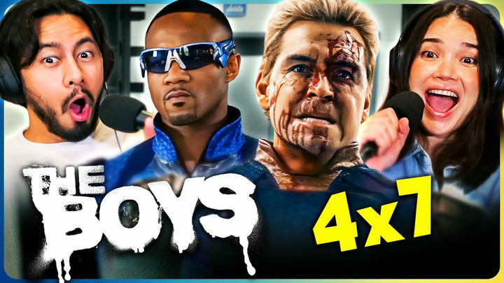 THE BOYS 4x7 REACTION | Karl Urban, Jack Quaid, Antony Starr, Erin Moriarty | Amazon Prime