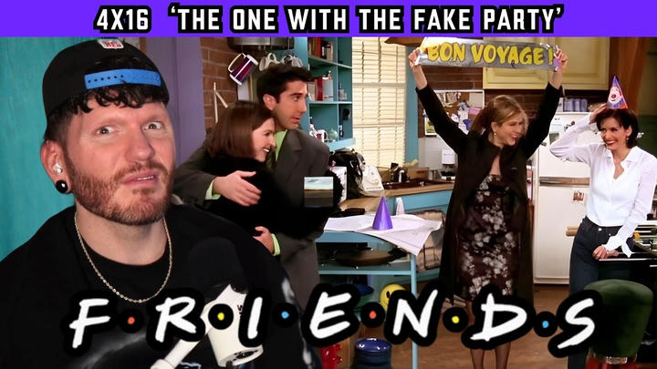 FIRST TIME WATCHING Friends 4x16 'The One with the Fake Party' REACTION