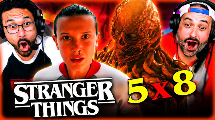 STRANGER THINGS Season 5 Episode 8 FINALE REACTION!! Netflix Vol. 3 | Vecna | The Rightside Up