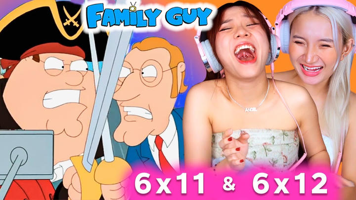 Asian Girls React | Family Guy Season 6 | Ep 11 & 12 (Family Guy Reaction)