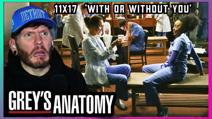 FIRST TIME WATCHING Grey's Anatomy REACTION 11x17 'With or Without You'