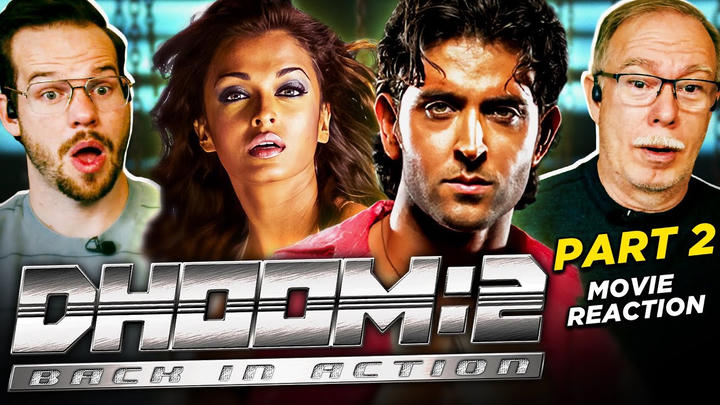 Dhoom 2 Movie Reaction Part 2/3 | Hrithik Roshan | Aishwarya Rai | Abhishek Bachchan | Uday Chopra