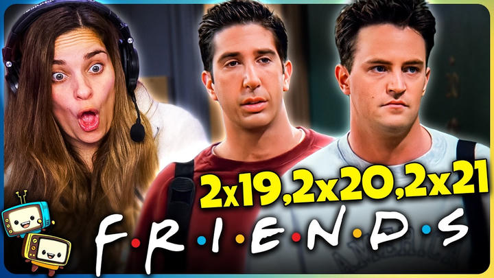 FRIENDS (1994) Season 2 Episodes 2x19, 2x20, & 2x21 Reaction! | First Time Watch!