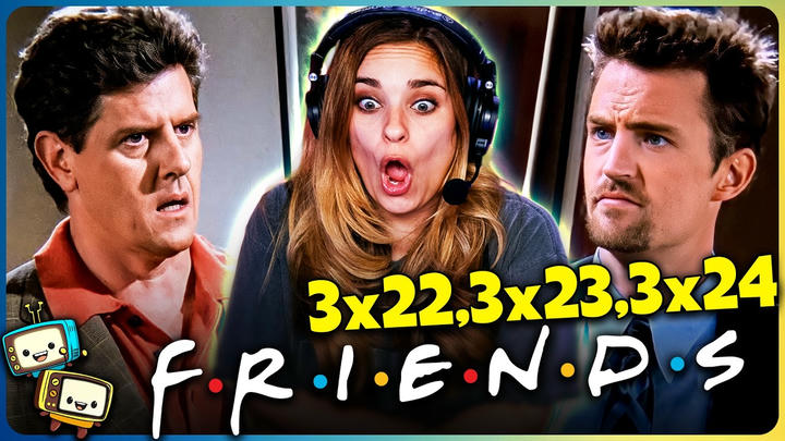 FRIENDS (1996) Season 3 Episodes 3x22, 3x23, 3x24 Reaction! | First Time Watch!