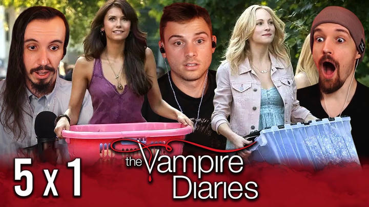 The Vampire Diaries 5x1 Reaction!! "I Know What You Did Last Summer"