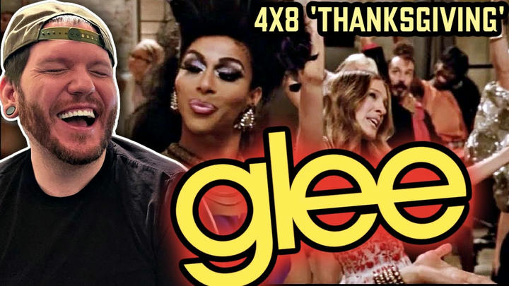 This is ridiculous 😂 Let's Have a Kiki | First time watching GLEE 4x8 'Thanksgiving' REACTION