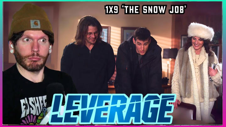 First time watching LEVERAGE 1x9 'The Snow Job' REACTION