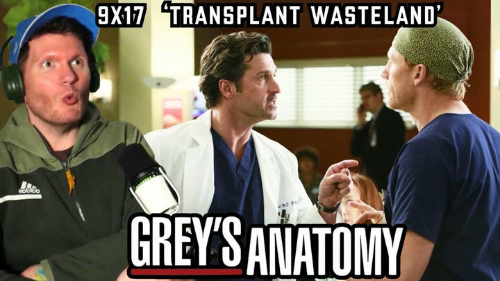 First time watching Grey's Anatomy REACTION 9x17 'Transplant Wasteland'