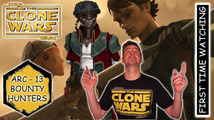 Star Wars - The Clone Wars Arc 13 (Bounty Hunters) REACTION!