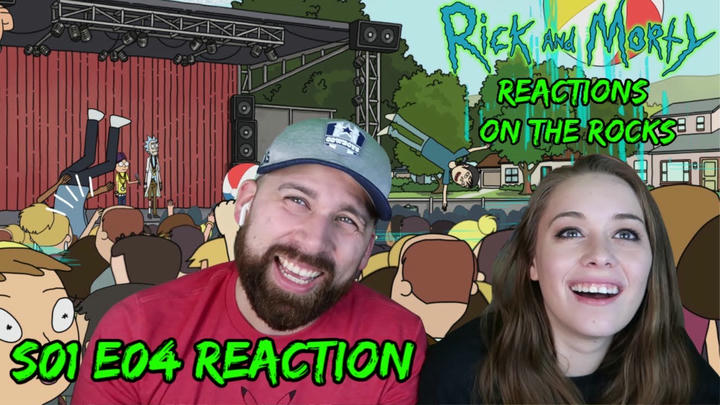 Rick and Morty S01 E04 "M. Night Shaym-Aliens!" - REACTIONS ON THE ROCKS!