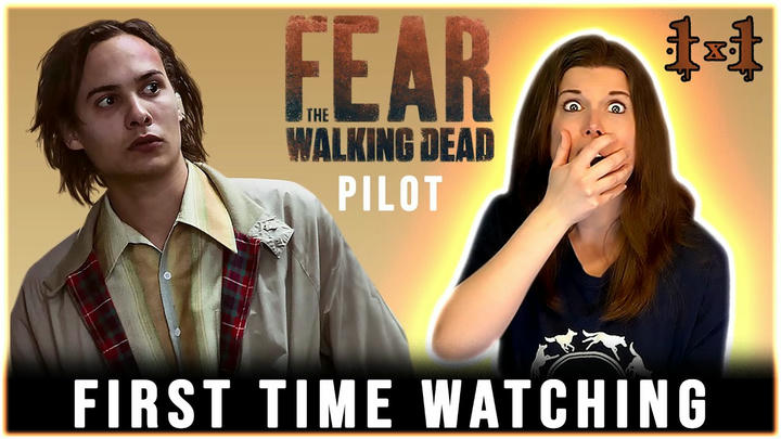 This is scarier than I thought! REACTION to FEAR THE WALKING DEAD 1x1 "Pilot"