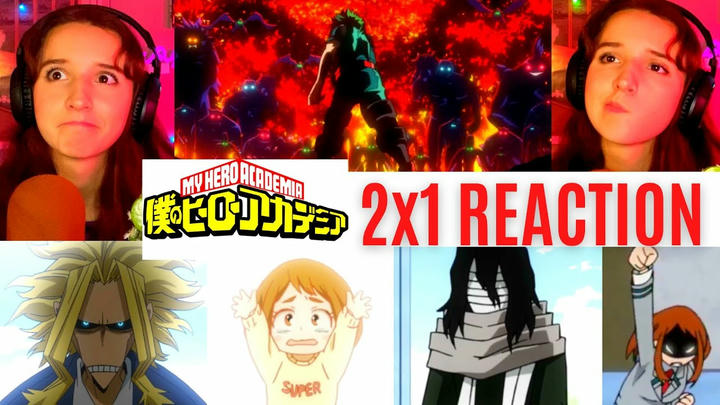 REACTING to *2x1 My Hero Academia* NEW SEASON!!! (First Time Watching) Shonen Anime
