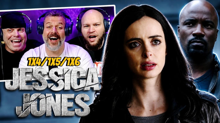 Jessica Jones reaction season 1 episode 4/5/6 | First time watching