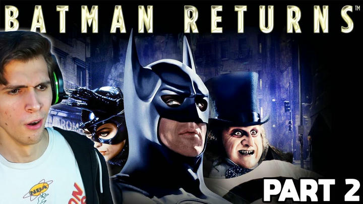 Watching *BATMAN RETURNS* (1992) for the First Time!!! - Part 2 - (Batman Returns Movie Reaction)