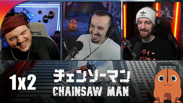 Chainsaw Man 1x2 Reaction!! "Arrival In Tokyo"