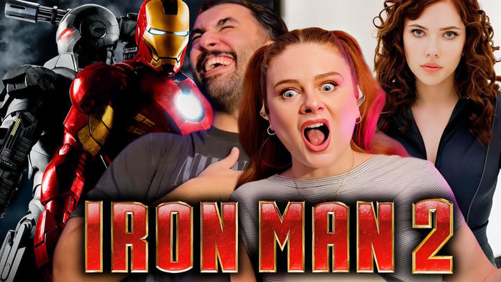 GIRLFRIEND REACTS TO *Iron Man 2 * FOR THE FIRST TIME!!