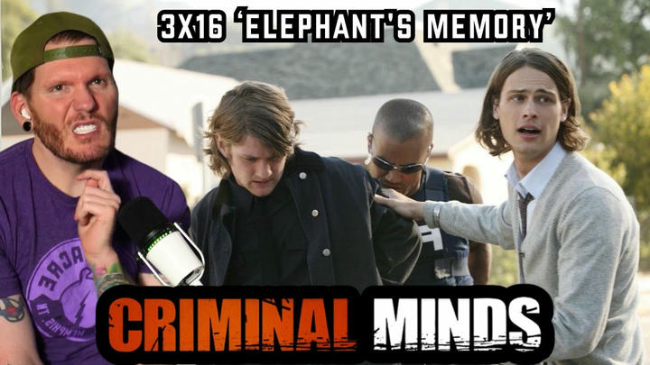 First time watching CRIMINAL MINDS 3x16 'Elephant's Memory' REACTION