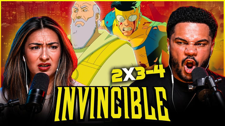 WE CAN NOT BELIEVE WHAT WE ARE SEENING! *INVINCIBLE* (2X3, 2X4) | REACTION!