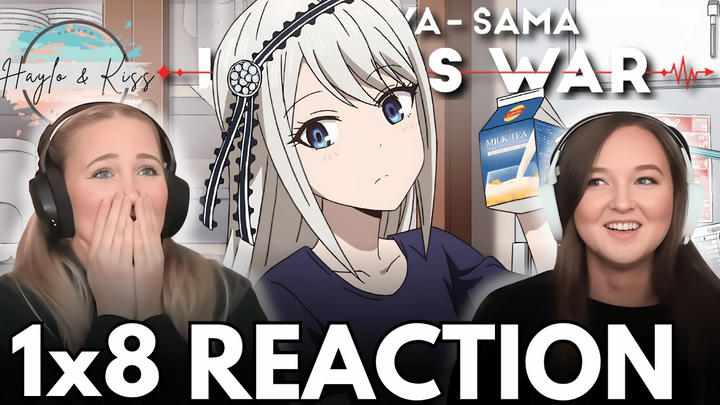 SHE'S ADORABLE | KAGUYA SAMA | Love Is War Reaction 1x8