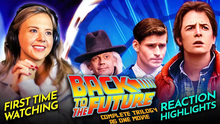 Mia experiencing the BACK TO THE FUTURE TRILOGY as one continuous movie! [Reissue]