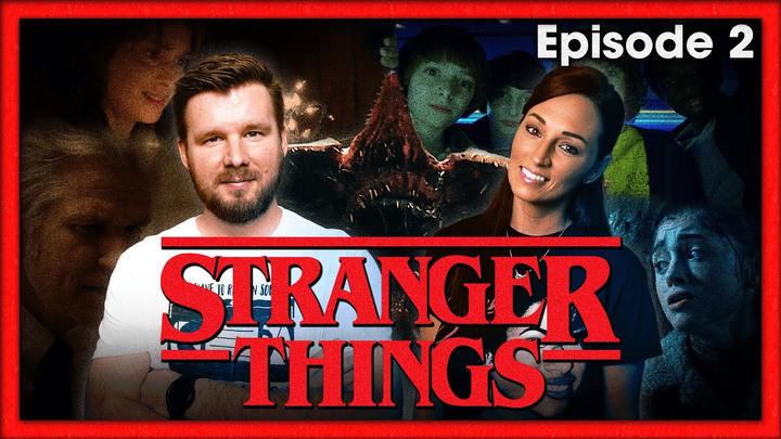 My wife watches Stranger Things for the FIRST time || S01E02