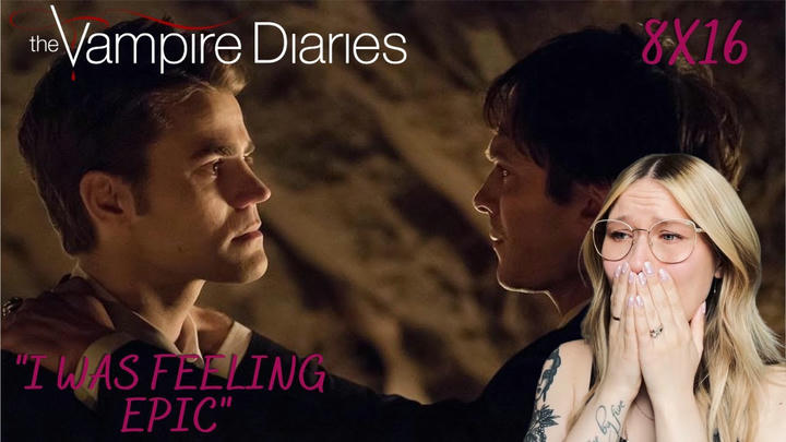 I'M A MESS!!! The Vampire Diaries S08E16 - "I Was Feeling Epic" Reaction