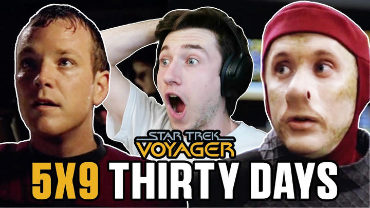 STAR TREK VOYAGER 5X9 - “Thirty Days” | FIRST TIME WATCHING REACTION