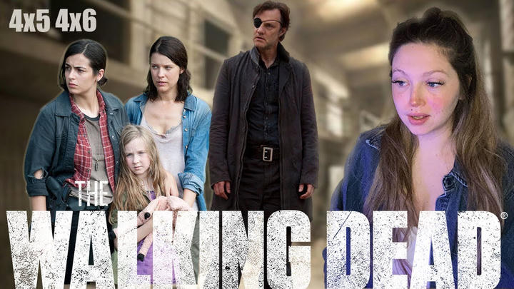 UGH THE GOVERNOR.. First Time Watching The Walking Dead [4x5&4x6] (Show Reaction & Commentary)
