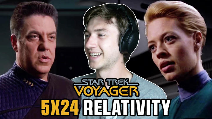 STAR TREK VOYAGER 5X24 - “Relativity” | FIRST TIME WATCHING REACTION