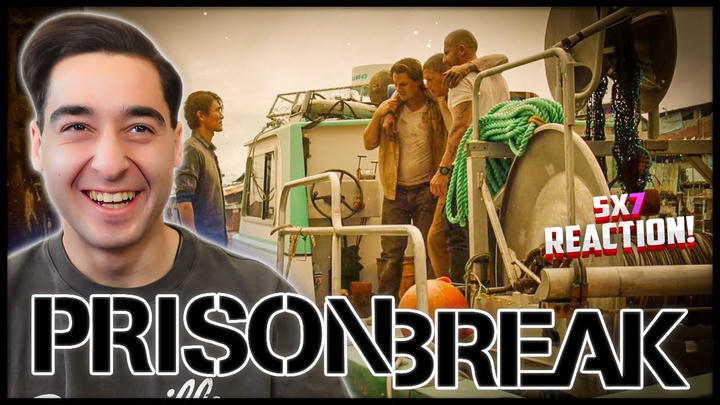 Film Student Watches PRISON BREAK s5ep7 for the FIRST TIME 'Wine Dark Sea' Reaction!