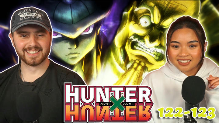 THE BATTLE FOR HUMANITY BEGINS! - Hunter X Hunter Episode 122 + 123 REACTION + REVIEW!