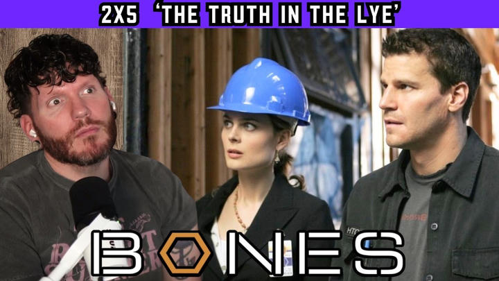 First time watching BONES 2x5 'The Truth in the Lye' REACTION