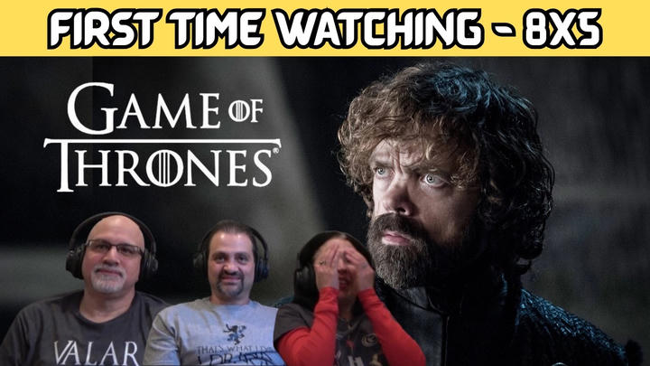 GAME OF THRONES 8X5 "The Bells" (First Time Watching & Reaction)