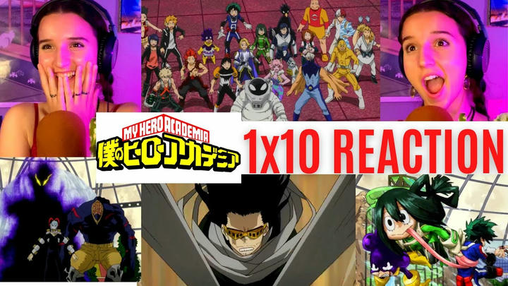 REACTING to *1x10 My Hero Academia* VILLIAN FIGHT!! (First Time Watching) Shonen Anime