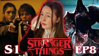REACTING to *Stranger Things* FOR THE FIRST TIME!! Season 1 Episode 8