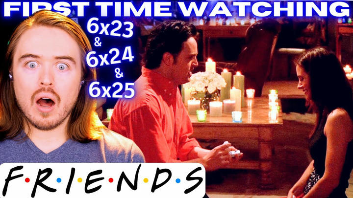 *PERFECT ENDING!* Friends Season 6 Episodes 23, 24 & 25 Reaction: FIRST TIME WATCHING