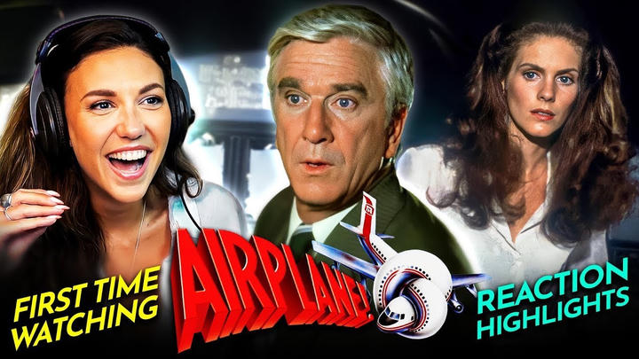 Coby laughs nonstop AIRPLANE! (1980) Movie Reaction FIRST TIME WATCHING [Reissue]