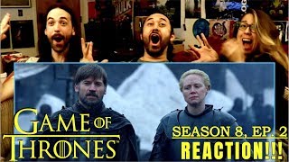 GAME OF THRONES Season 8 Episode 2 - REACTION!!! "A Knight Of The Seven Kingdoms"