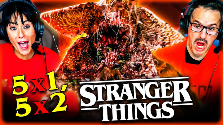STRANGER THINGS SEASON 5 Episode 1 & 2 TARA & ANDREW'S REACTION!! Vecna | Millie Bobby Brown