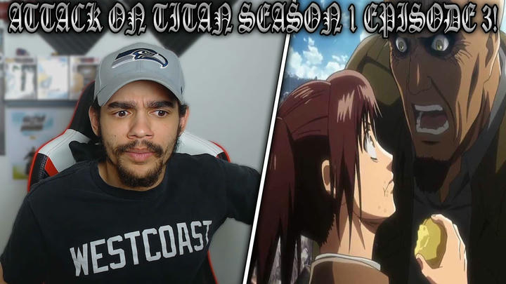 Attack on titan Season 1 Episode 3 Reaction! - A Dim Light Amid Despair