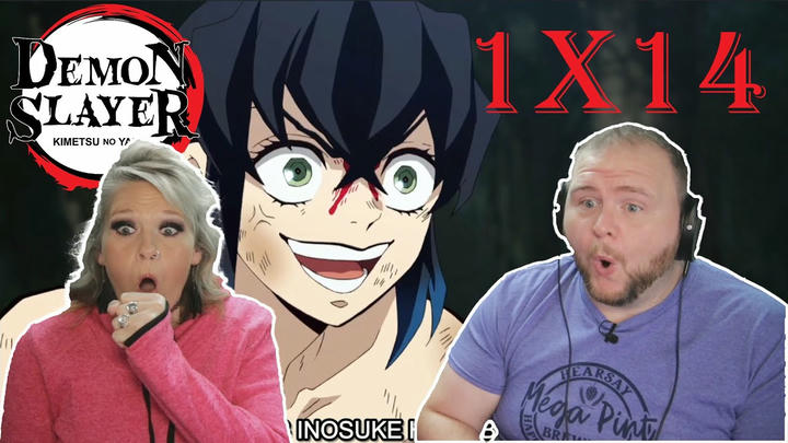 DEMON SLAYER: KIMETSU NO YAIBA 1x14 REACTION | The House with the Wisteria Family Crest