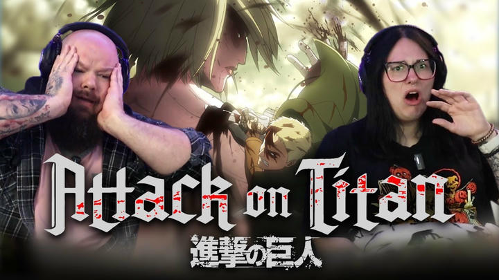FEMALE TITAN?! | ATTACK ON TITAN [1x17-1x19] (REACTION)