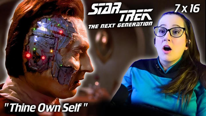 🖖Star Trek: The Next Generation 7x16 Thine Own Self FIRST TIME WATCHING Reaction