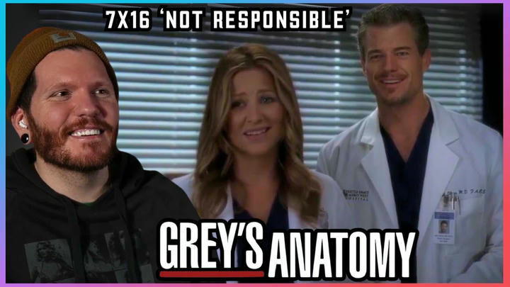 First time watching Grey's Anatomy REACTION 7x16 'Not Responsible'