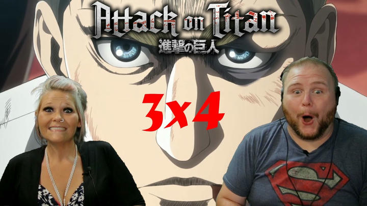 ATTACK ON TITAN 3x4 REACTION | Trust
