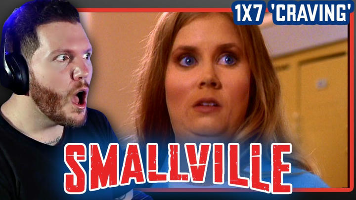 AMY ADAMS was on this show?! | First time watching SMALLVILLE 1x7 'Craving' REACTION
