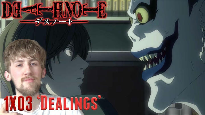 Death Note Episode 3 - 'Dealings' Reaction