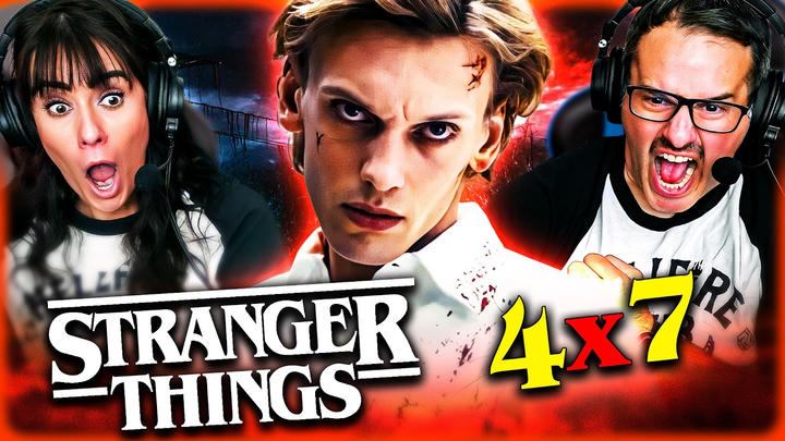 STRANGER THINGS Season 4 Episode 7 REACTION!! Netflix | Vecna | Millie Bobby Brown | Sadie Sink