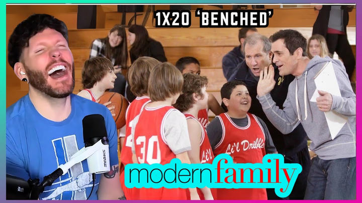 First time watching MODERN FAMILY 1x20 'Benched' REACTION