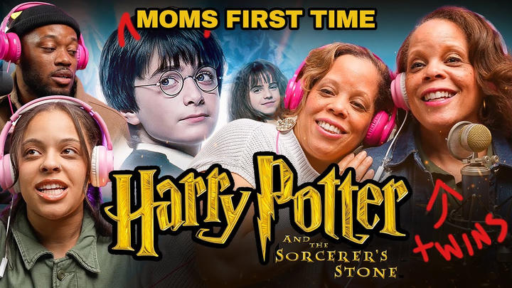 WE MADE OUR MOMS WATCH HARRY POTTER for the FIRST TIME! Will she change her Mind?? (Sorcerers Stone)